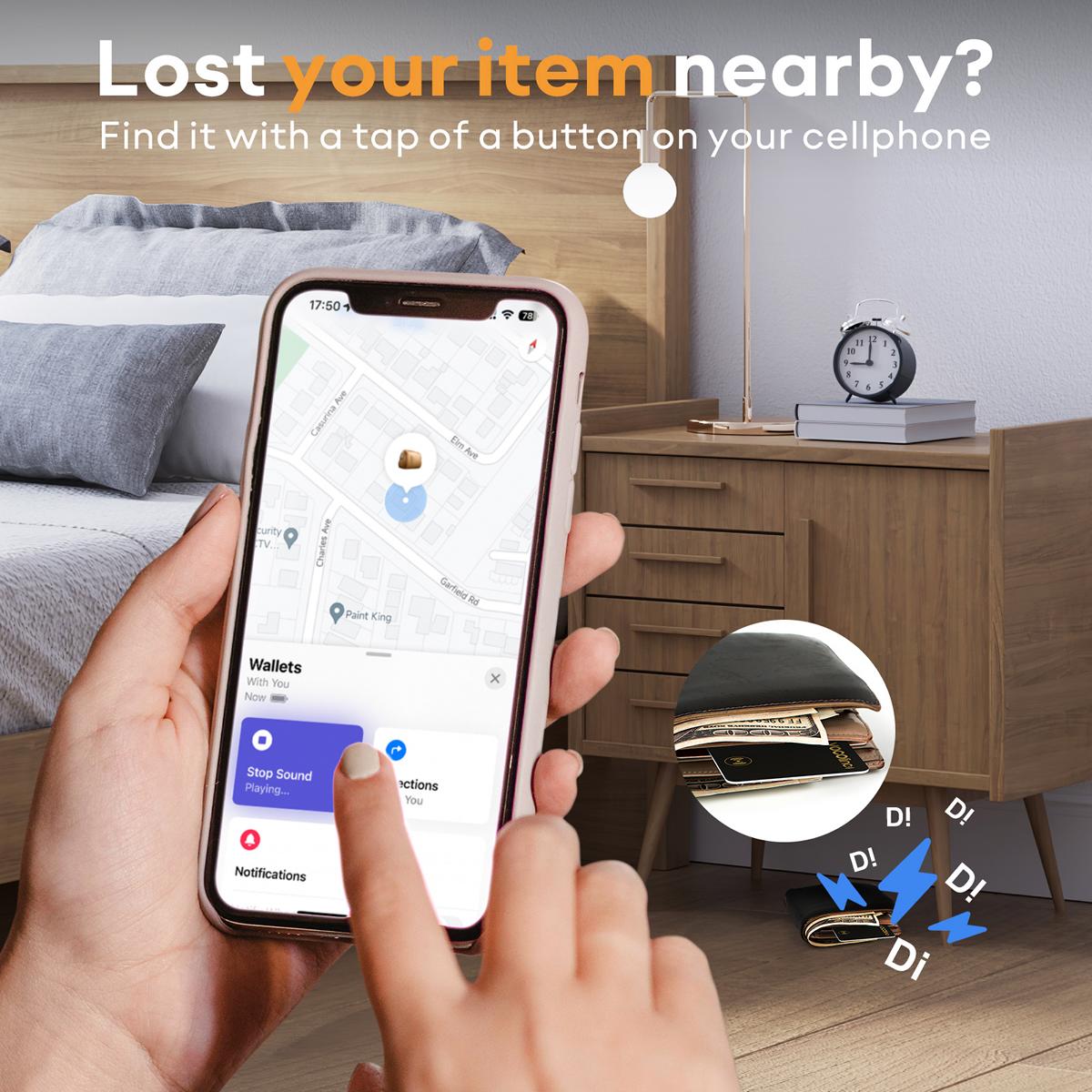 VOCOlinc Slim Bluetooth Item Finder-VT2202(Only iOS)