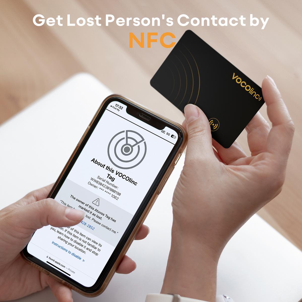 VOCOlinc Slim Bluetooth Item Finder-VT2202(Only iOS)