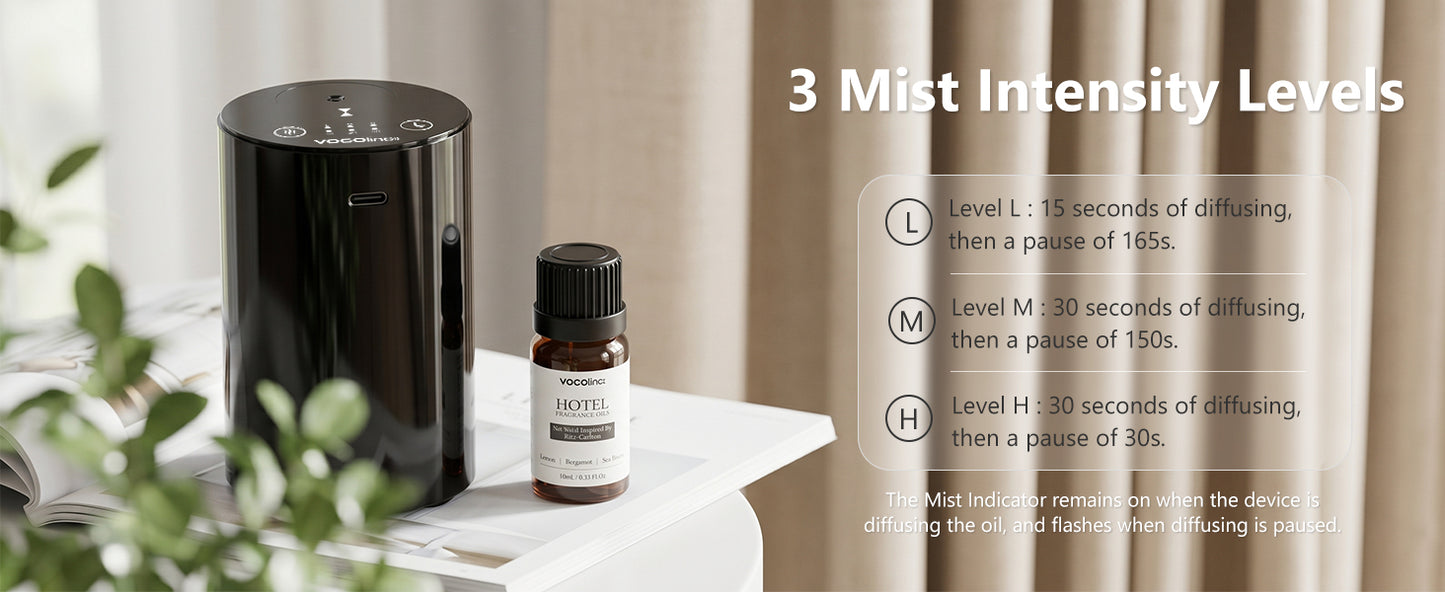 VOCOlinc Waterless Diffuser for Essential Oil Starter Kit