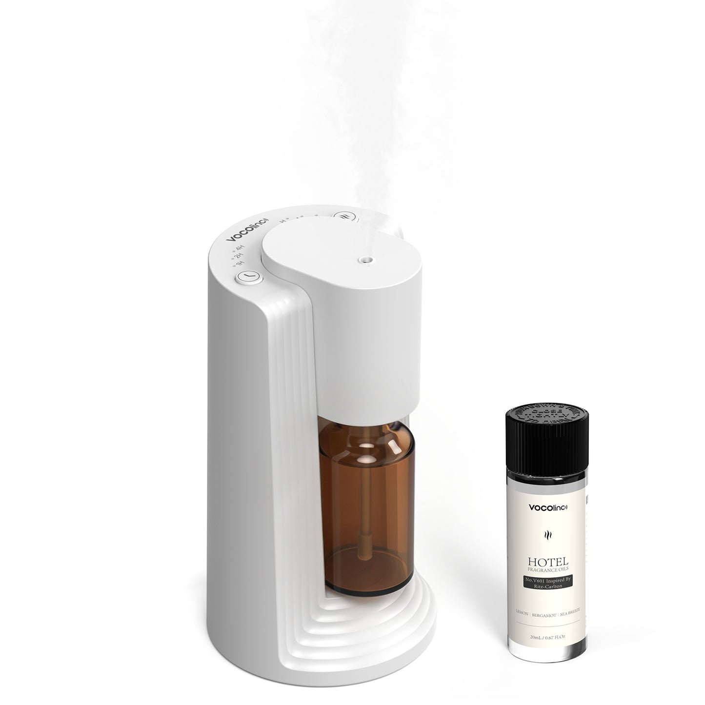 VOCOlinc Waterless Essential Oil Diffuser with 20mL/0.7Fl Oz Hotel Collection Oil