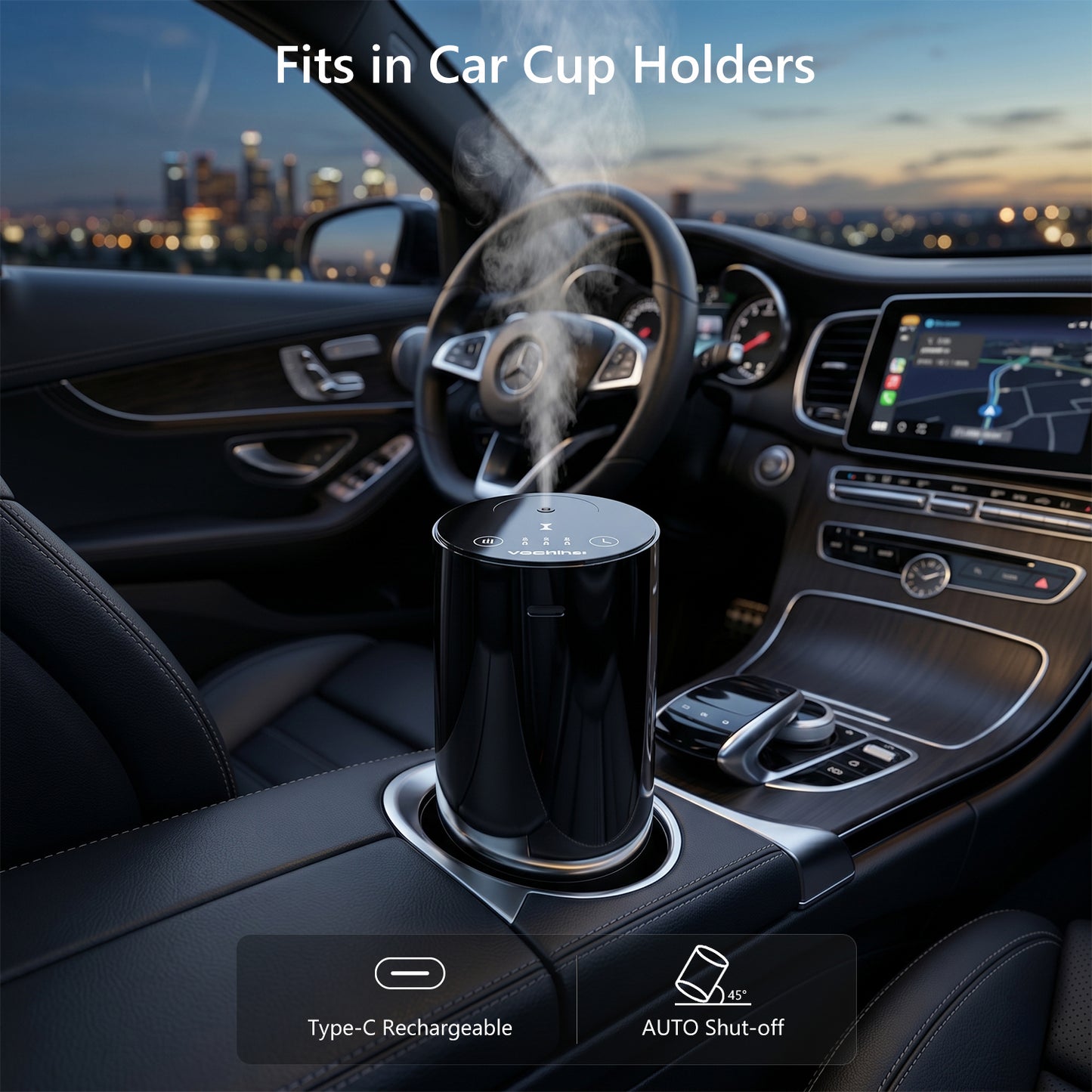 VOCOlinc Waterless Diffuser for Essential Oil Starter Kit