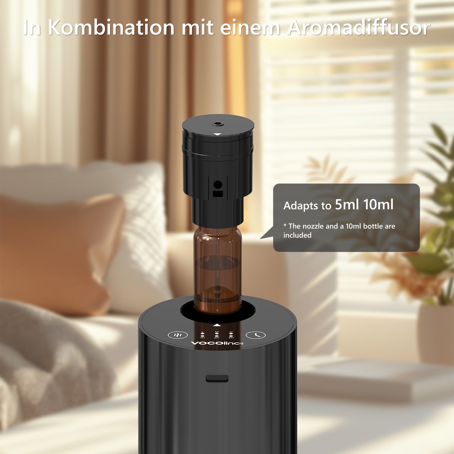 VOCOlinc Waterless Diffuser for Essential Oil Starter Kit