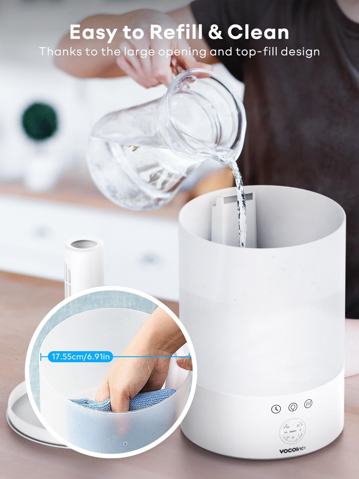 VOCOlinc Latest Smart Cool Mist Humidifier -BPA Free -VHI