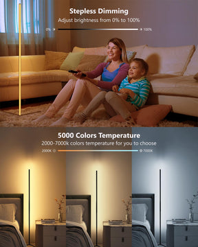 VOCOlinc RGBIC Smart Corner Floor Lamp- FL2201