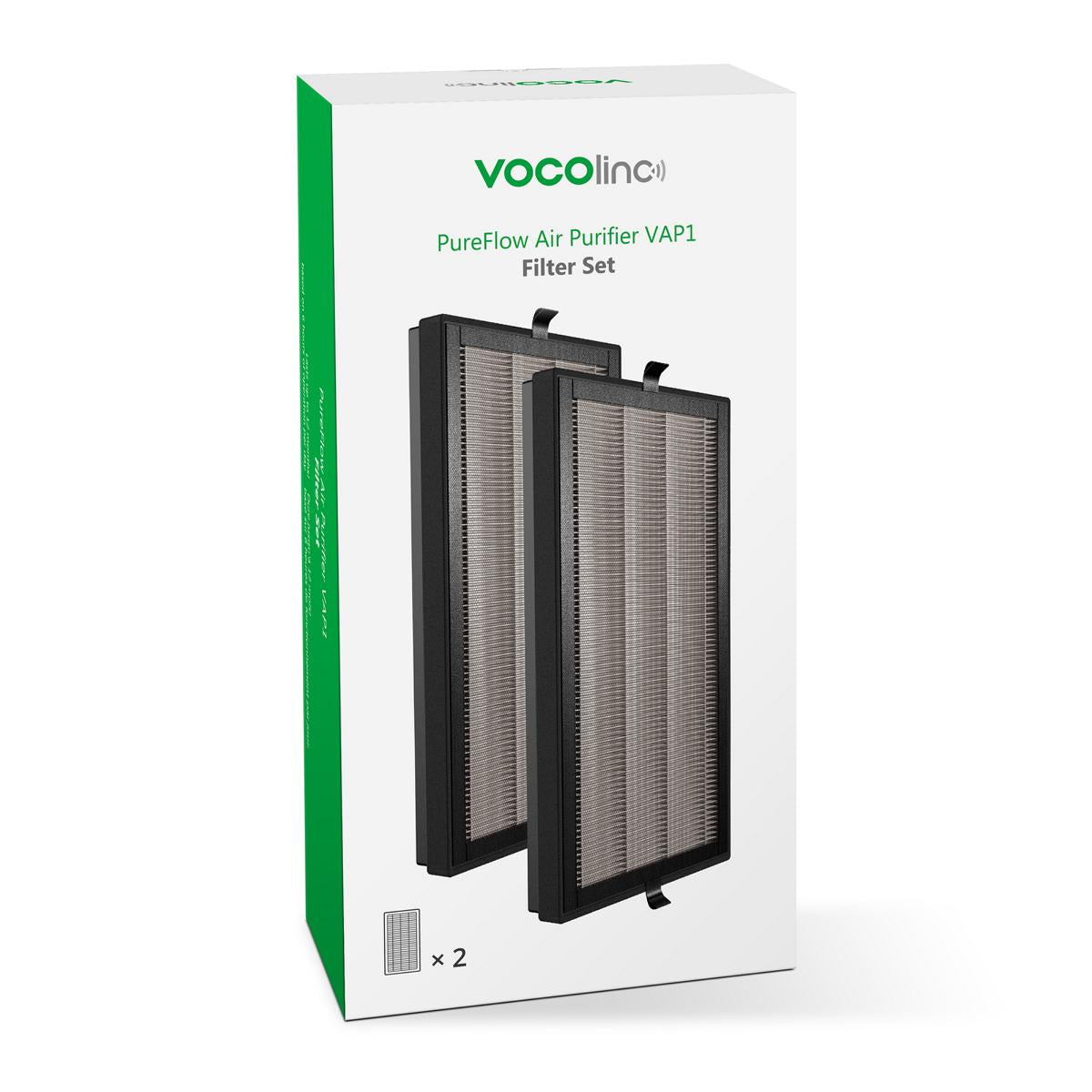 VOCOlinc Filter Set For Vocolinc Pureflow Air Purifier (VAP1);Air ...