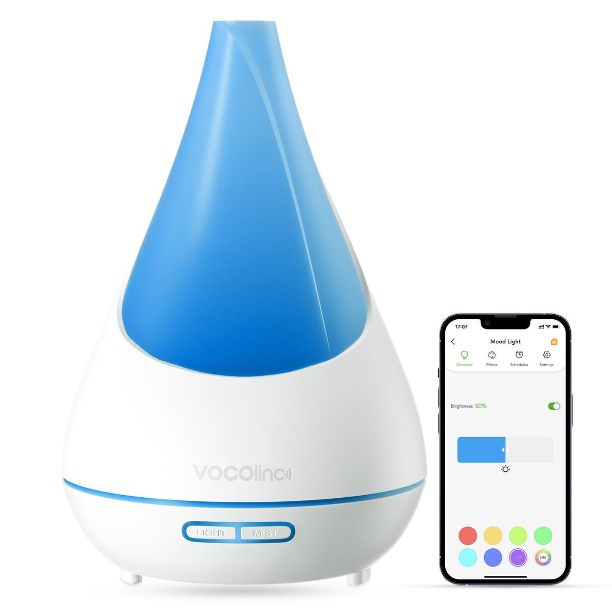 [Ensure Your Safety and Satisfaction] This aromatherapy diffuser is made of BPA-free material, which is safe for you or your family. We hope you can read the manual carefully so you can use this diffuser quickly. If for any reason you are not completely satisfied, please contact us, we are at your service 24 hours a day!