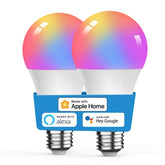 VOCOlinc SmartGlow WiFi RGBIC Ambiance LED Light Bulb-LB2101 2Packs