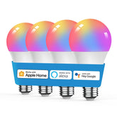 VOCOlinc SmartGlow WiFi RGBIC Ambiance LED Light Bulb-LB2101 4Packs